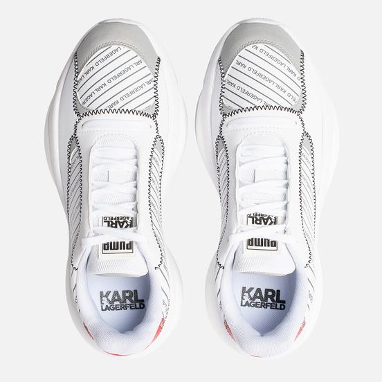 Кроссовки Puma x Karl Lagerfeld Alteration White