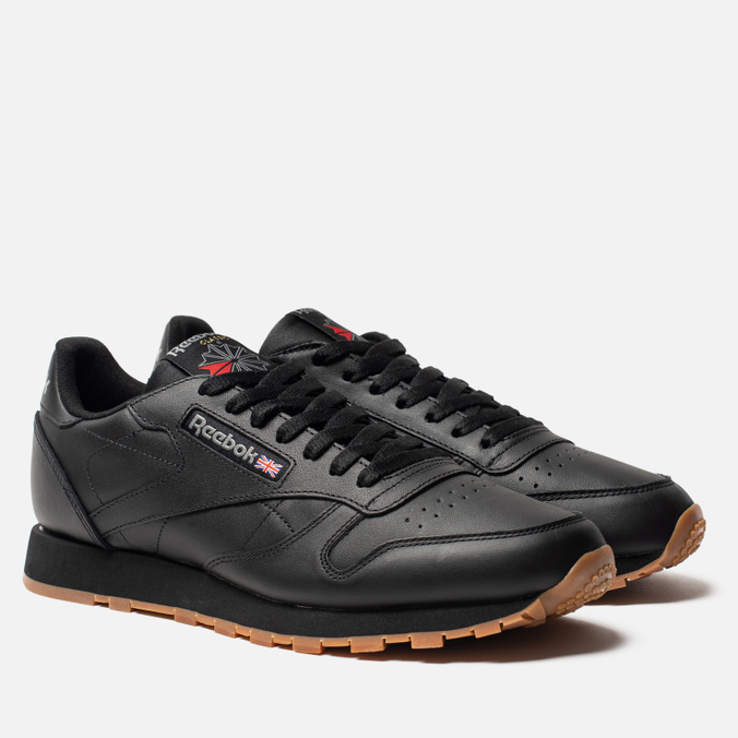 Black reebok classic leather Clearance
