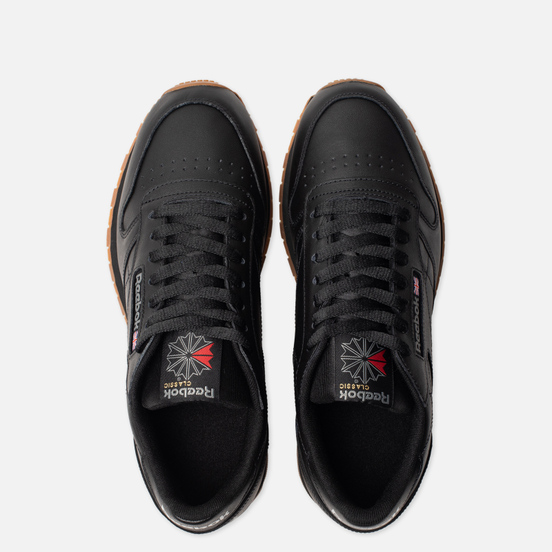 Кроссовки Reebok Classic Leather Black/Gum