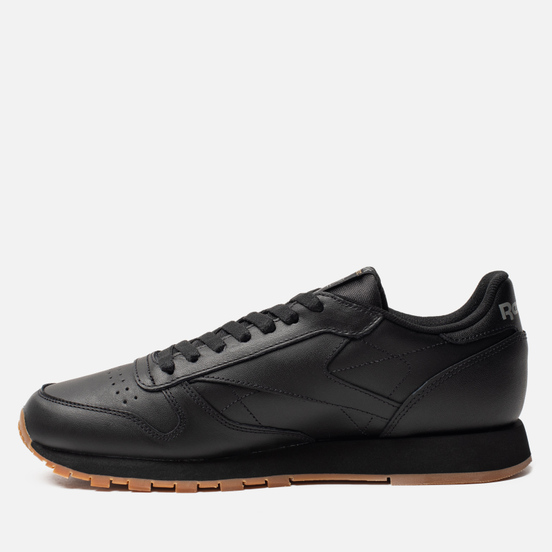 Кроссовки Reebok Classic Leather Black/Gum