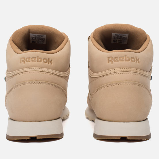 Кроссовки Reebok Classic Leather Mid Gore-Tex Thin Beige/Paper White/Gum