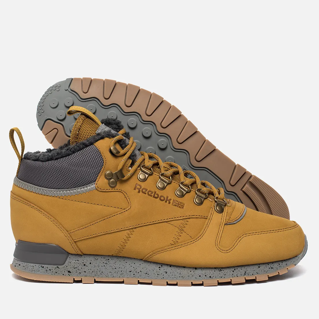 Reebok Зимние кроссовки Classic Leather Mid Sherpa II SPP