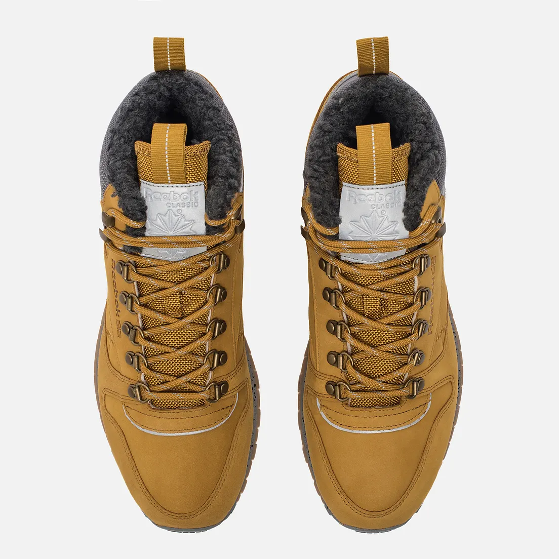 Reebok Зимние кроссовки Classic Leather Mid Sherpa II SPP