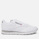 reebok classic leather white gray