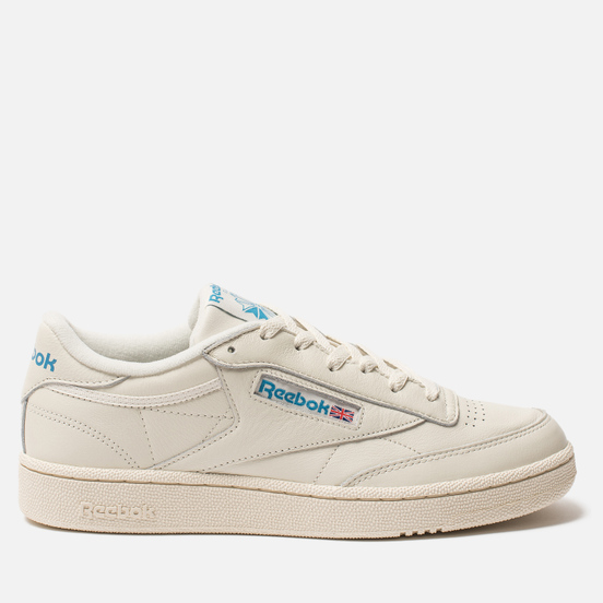 Кроссовки Reebok Club C 85 MU Chalk/Paperwhite/Cyan