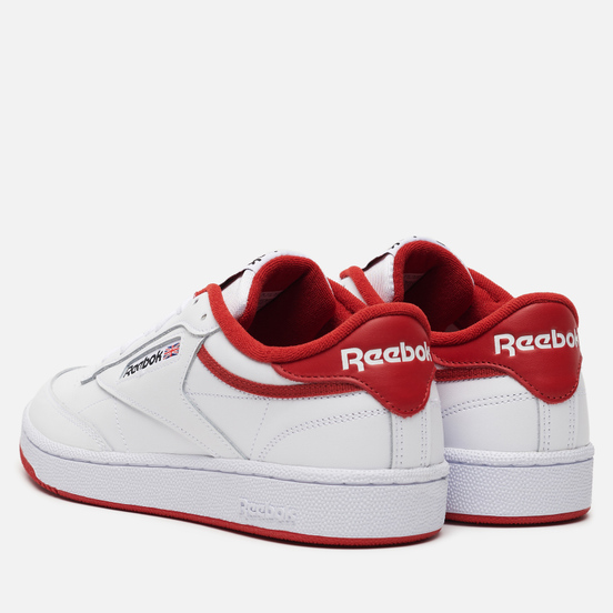 Кроссовки Reebok Club C 85 35th Anniversary White/Legacy Red/Black