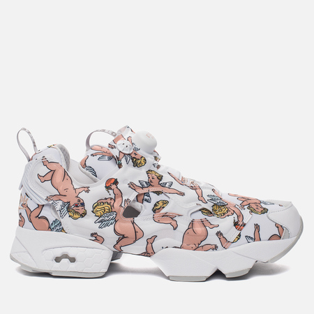 Кроссовки Reebok Instapump Fury LA White/Skull Grey/Rose Gold