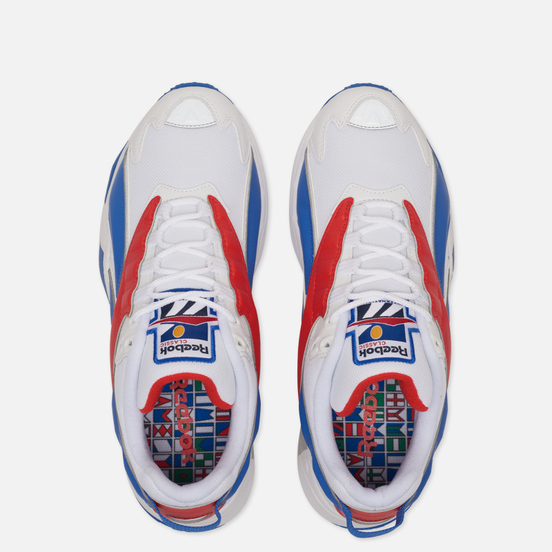 Кроссовки Reebok INTV 96 White/Blue Blast/Radiant Red