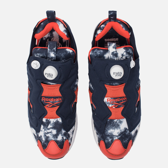 Кроссовки Reebok x atmos Instapump Fury AWD Collegiate Navy/Carotene/White