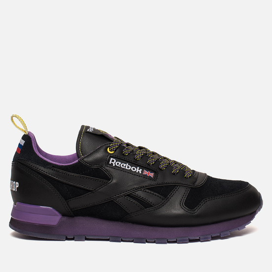 Кроссовки Reebok x Brandshop Classic Leather Black/Baseball Grey