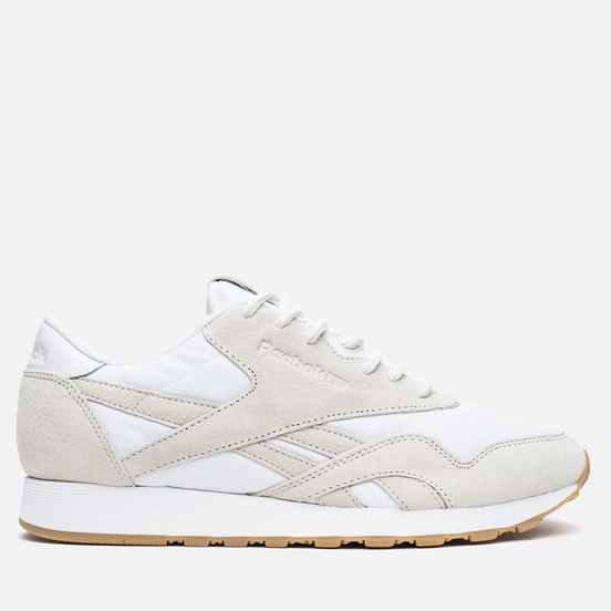 Кроссовки Reebok x Maison Kitsune CL Nylon Arctic Fox Kit White/Chalk/Gum