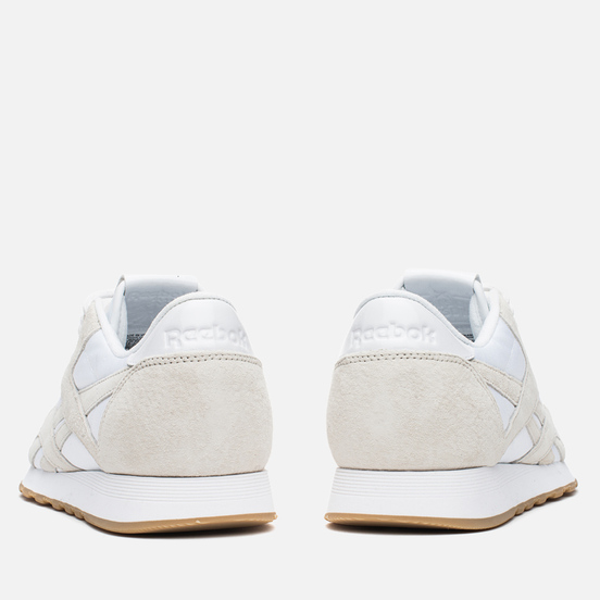 Кроссовки Reebok x Maison Kitsune CL Nylon Arctic Fox Kit White/Chalk/Gum