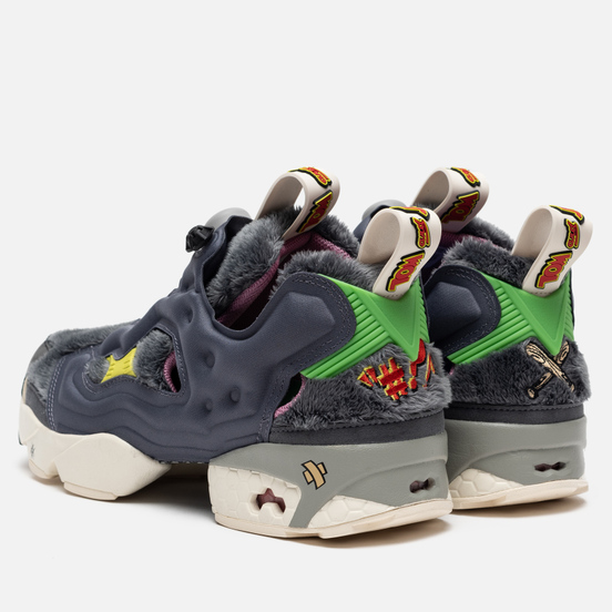 Кроссовки Reebok x Tom & Jerry Instapump Fury OG Cold Grey/Hero Yellow/Black