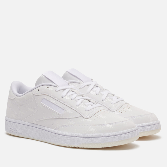 Мужские кроссовки Reebok x Tres Rasche Club C 85 White/White/White