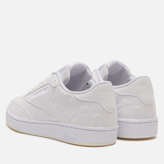 Мужские кроссовки Reebok x Tres Rasche Club C 85 White/White/White