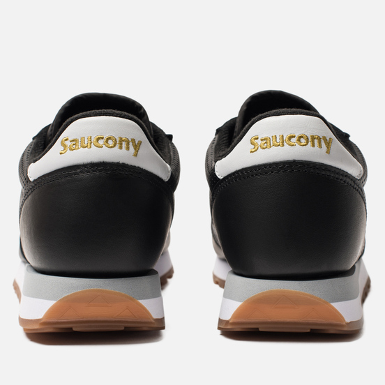saucony jazz original leather black