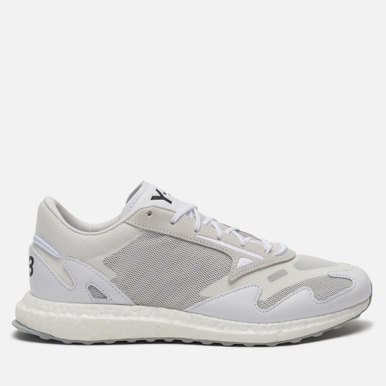 Мужские кроссовки Y-3 Rhisu Run White/Black/White