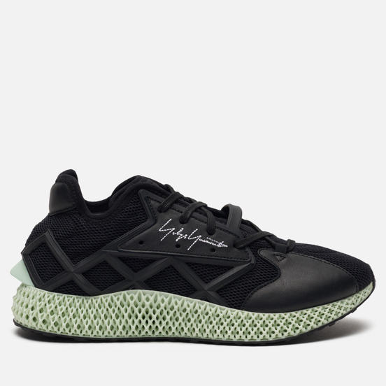 Кроссовки Y-3 Runner 4D Black/Black/White
