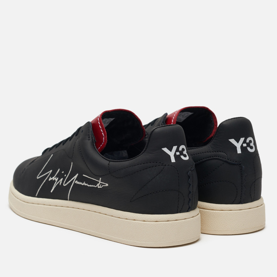 Кроссовки Y-3 Yohji Court Black/Red/Cloud White