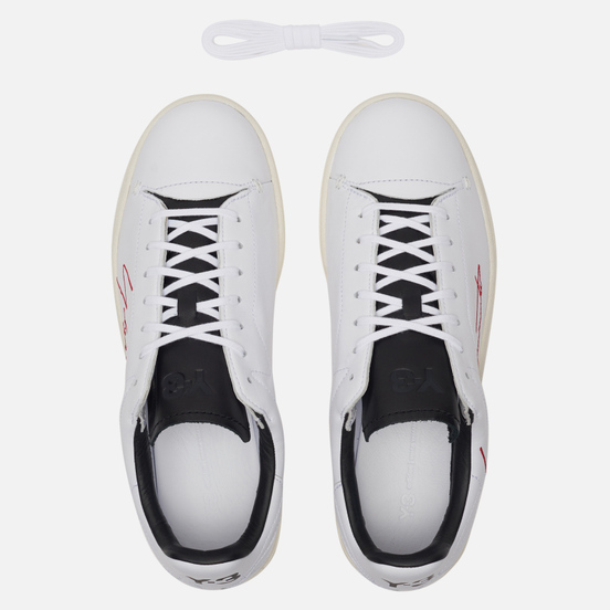 Кроссовки Y-3 Yohji Court Cloud White/Red/Black
