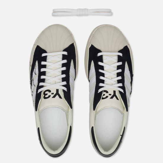 Кроссовки Y-3 Yohji Star Off White/Black/Ecru