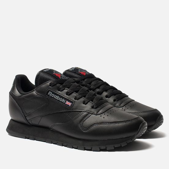 Женские кроссовки Reebok Classic Leather Black