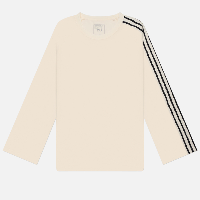 Мужской лонгслив Y-3 Raw Edge 3-Stripes