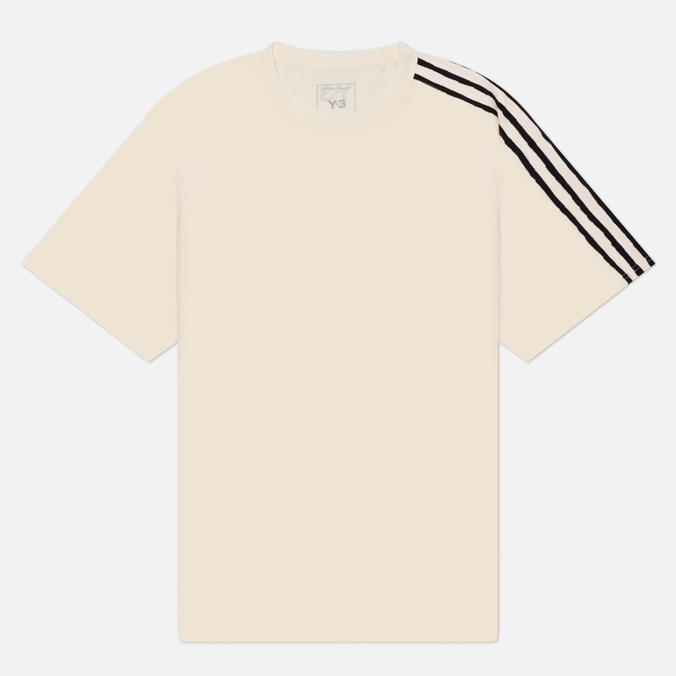 Мужская футболка Y-3 Raw Edge 3-Stripes