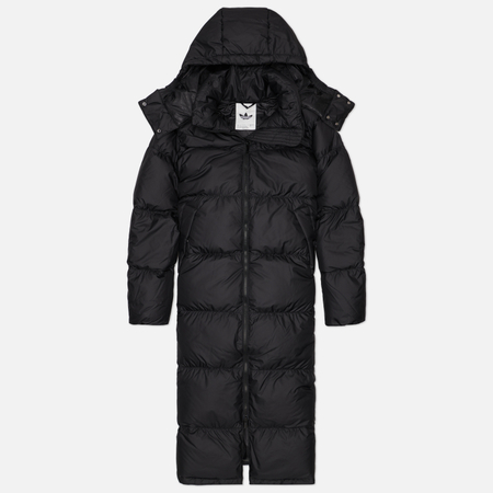 Женский пуховик adidas Originals Down Hood, цвет чёрный, размер L
