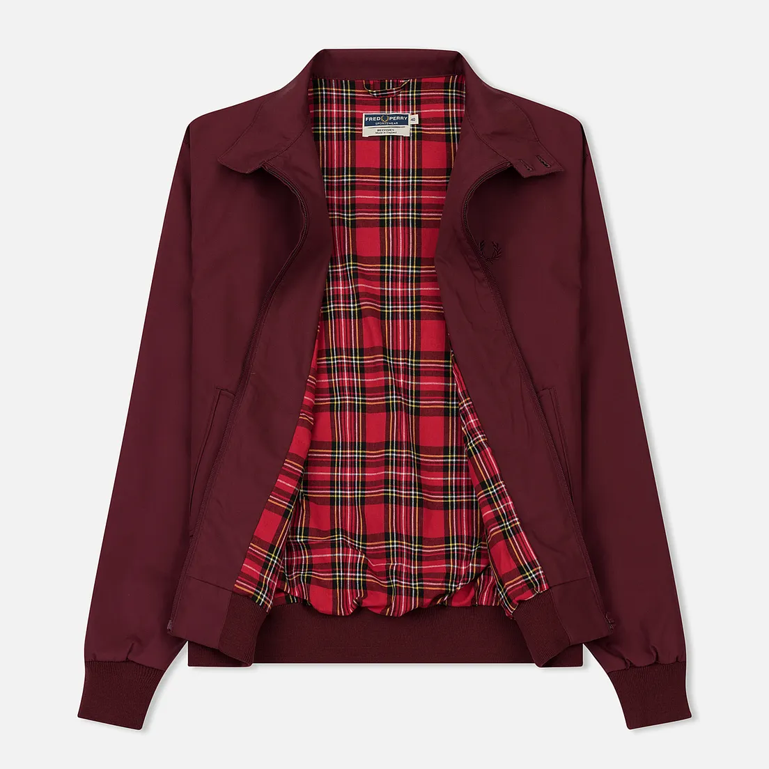 Fred Perry Мужская куртка харрингтон Laurel Made in England Harrington