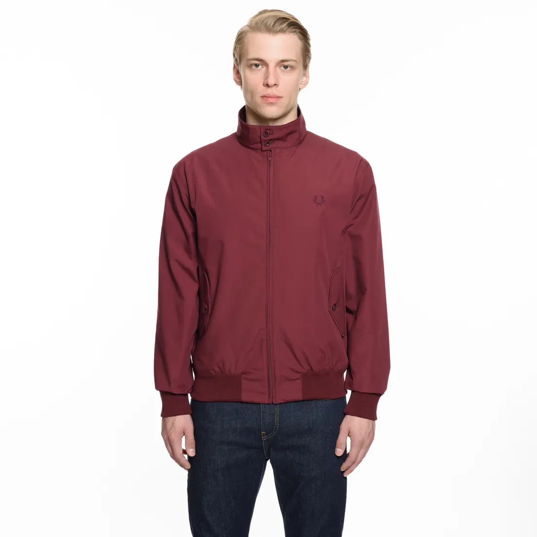 Fred Perry Мужская куртка харрингтон Laurel Made in England Harrington