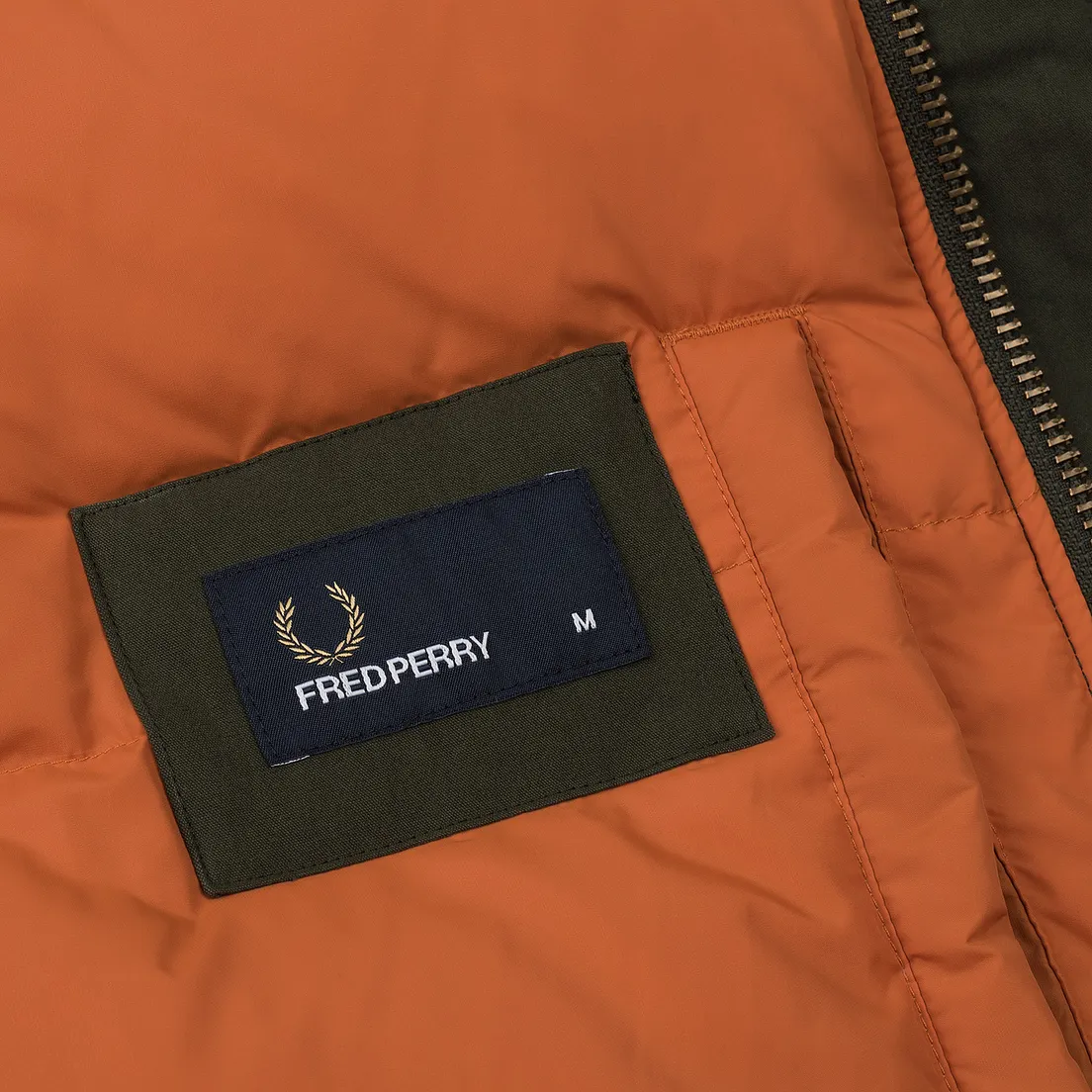 Fred Perry Мужская куртка парка Down Snorkel