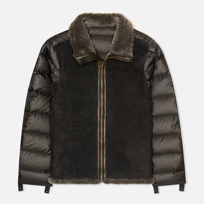 Мужская куртка подкладка Ten C Shearling 2 Grey