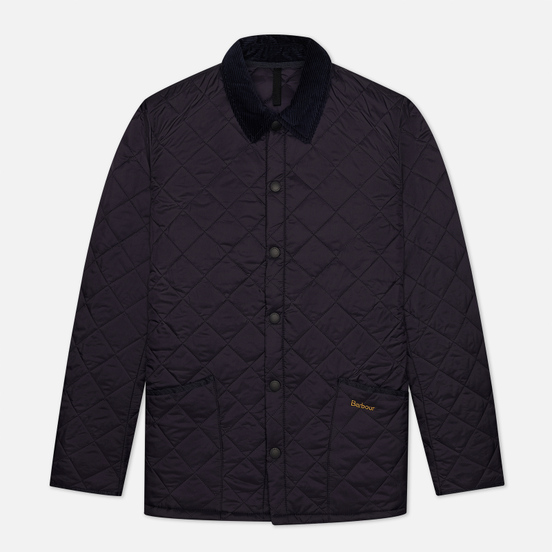 Мужская стеганая куртка Barbour Heritage Liddesdale Navy
