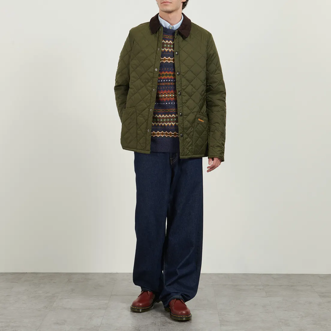 Barbour Мужская стеганая куртка Heritage Liddesdale