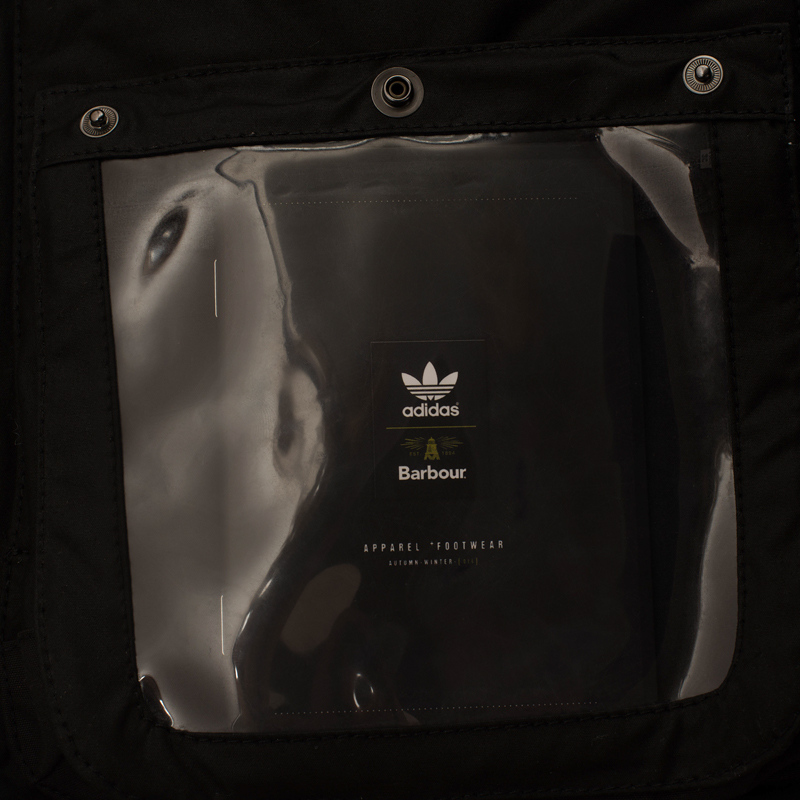 adidas Originals x Barbour Мужская вощеная куртка x adidas GSG Baradi Nein