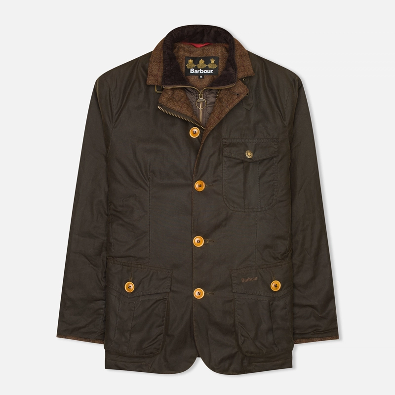 LECHOPPE × Barbour Мужская вощеная куртка Barbour Kempt Wax, MWX0885OL51