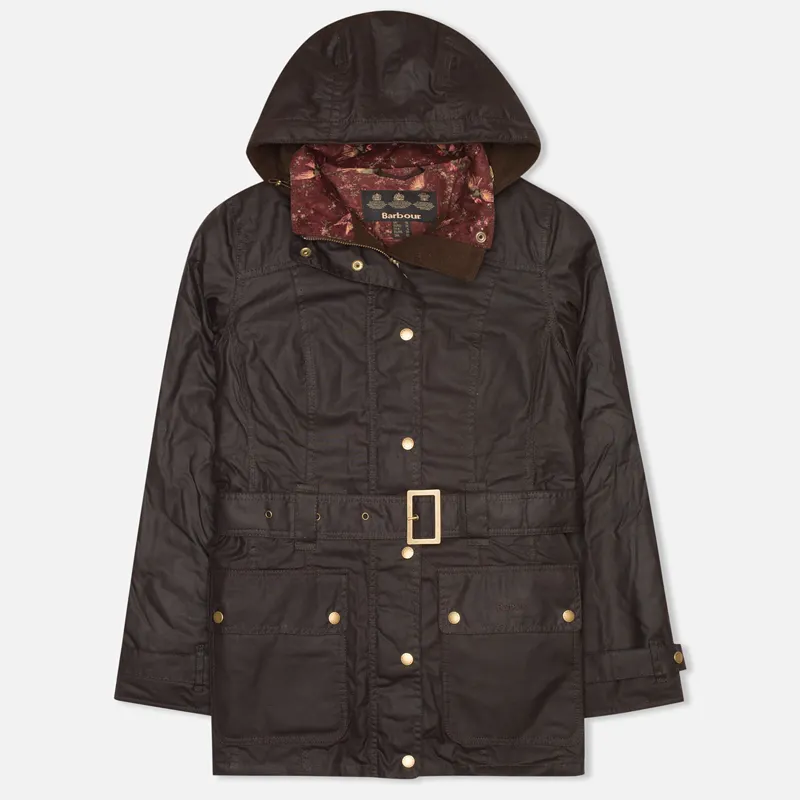 Barbour Женская вощеная куртка Bower Belted
