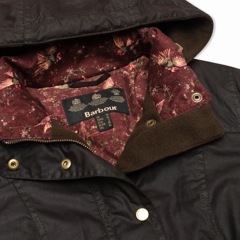 Barbour Женская вощеная куртка Bower Belted