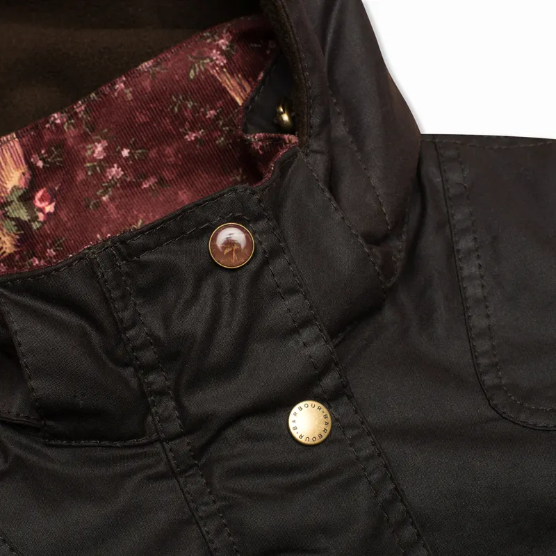 Barbour Женская вощеная куртка Bower Belted