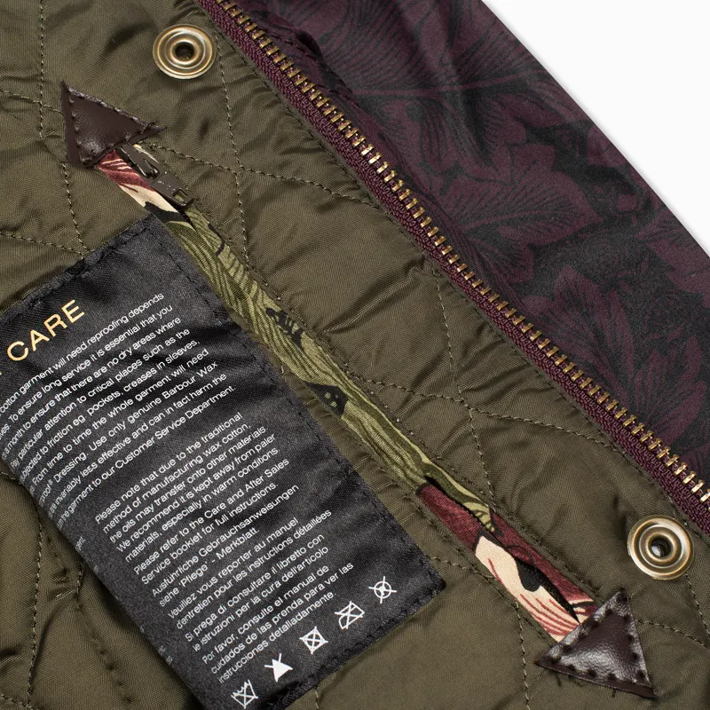 Barbour Женская вощеная куртка Ruskin Printed