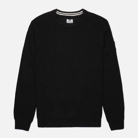 Мужской свитер Weekend Offender Morello Crew Neck, цвет чёрный, размер S