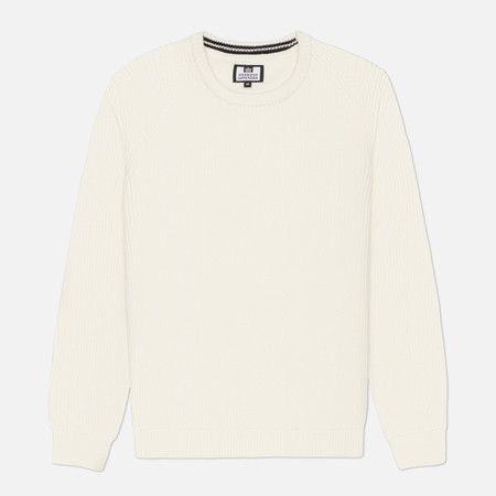 Мужской свитер Weekend Offender Morello Crew Neck, цвет белый, размер XL
