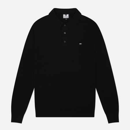 Мужской лонгслив Weekend Offender Mcnamara Polo, цвет чёрный, размер XL