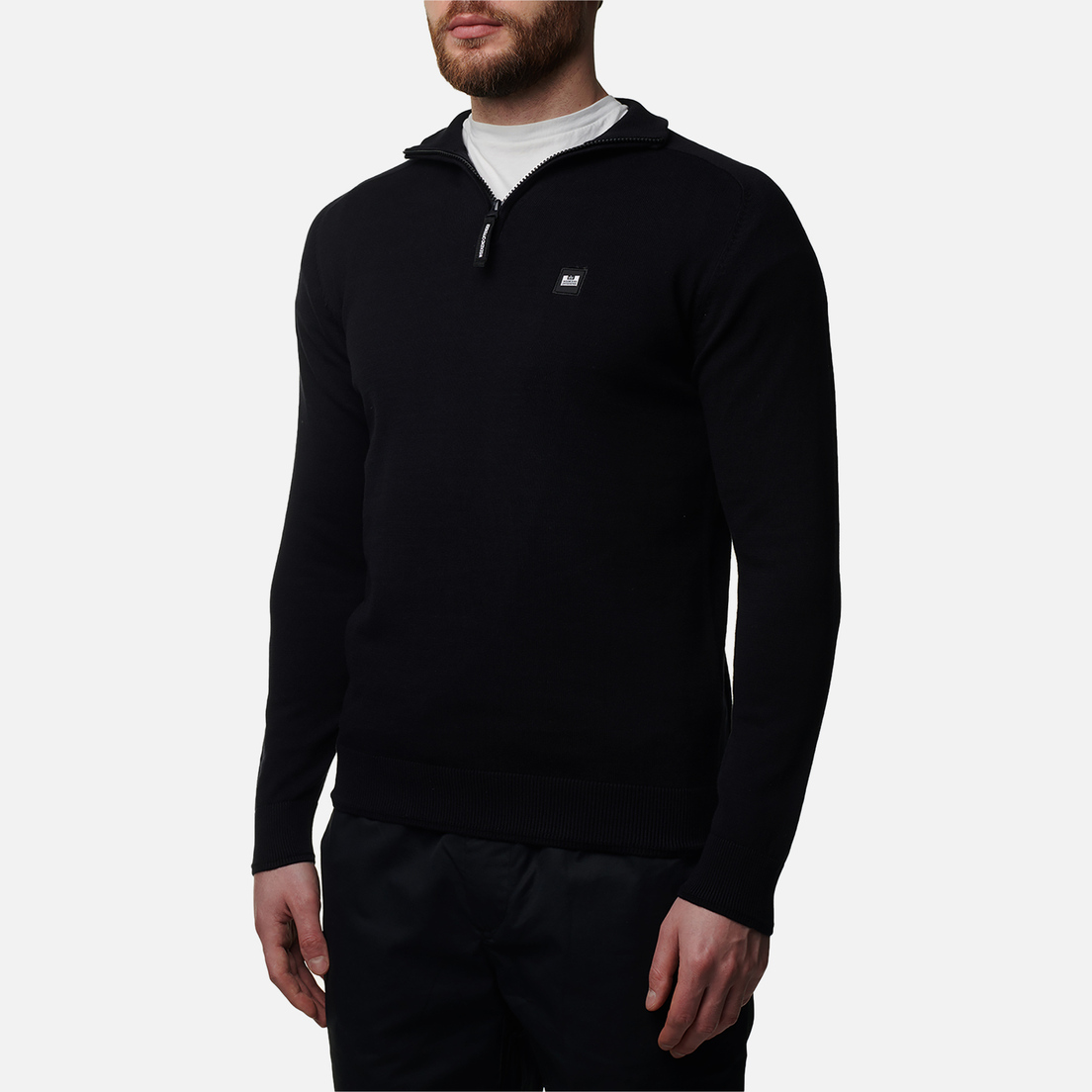 Weekend Offender Мужской свитер Pierre Quarter Zip Funnel Neck