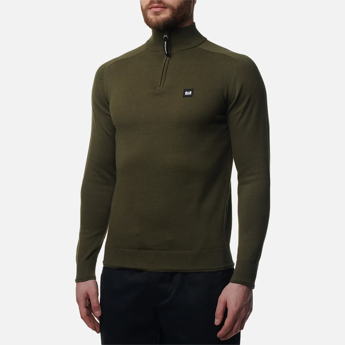 Weekend Offender Мужской свитер Pierre Quarter Zip Funnel Neck