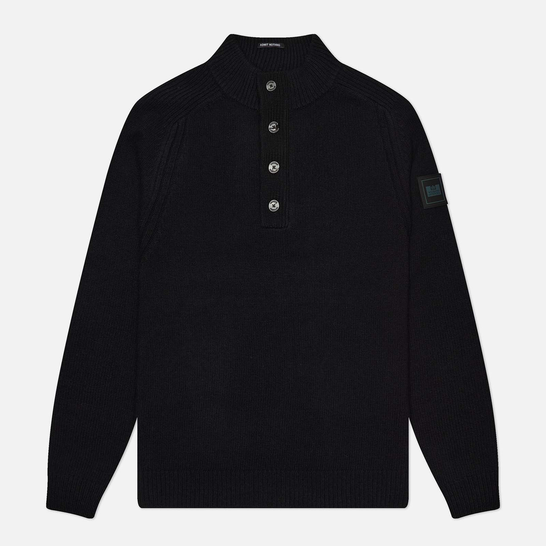 Weekend Offender Мужской свитер Castillos Wool Quarter Neck