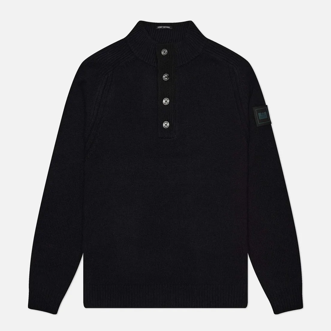 Weekend Offender Мужской свитер Castillos Wool Quarter Neck