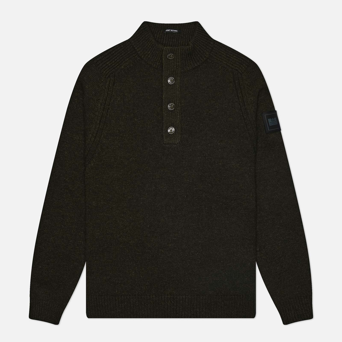 Weekend Offender Мужской свитер Castillos Wool Quarter Neck