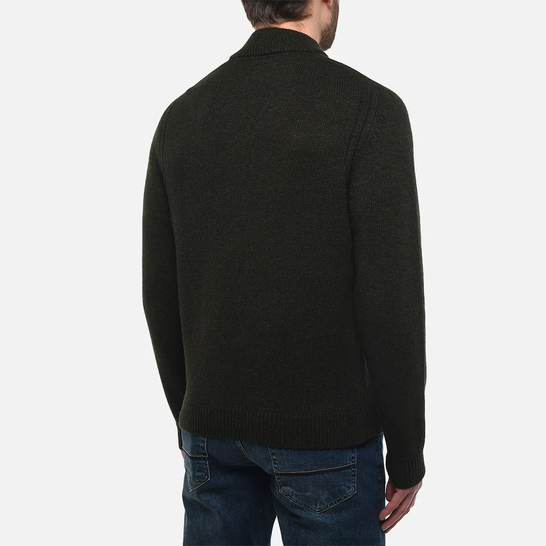 Weekend Offender Мужской свитер Castillos Wool Quarter Neck